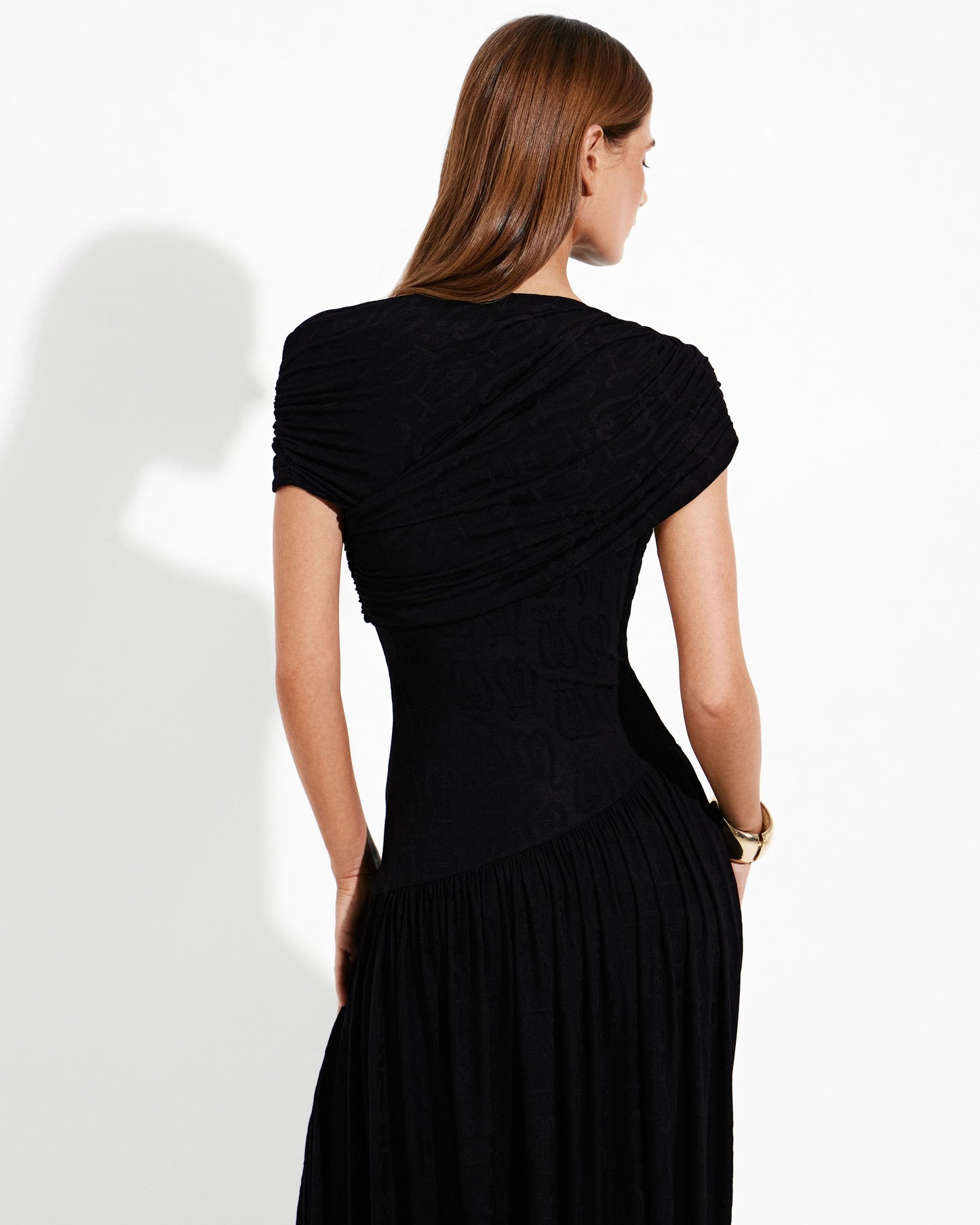 Selene Draped Maxi Dress