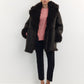 Double-sided fur coat made of Tigrado