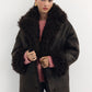 Double-sided fur coat made of Tigrado