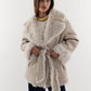 Double-sided fur coat made of Tigrado
