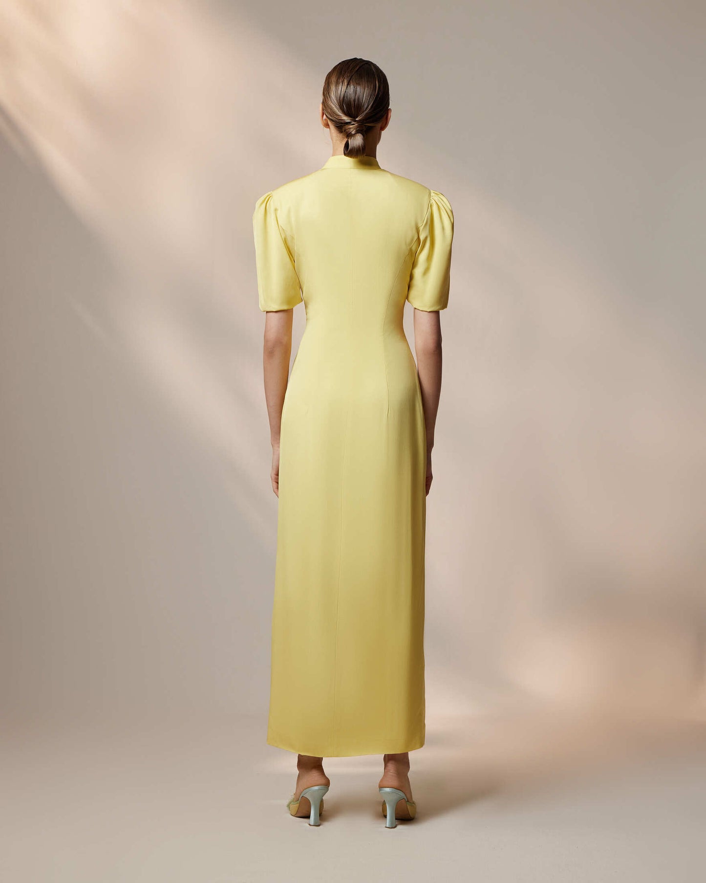 Yellow Jade maxi dress