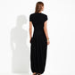 Selene Draped Maxi Dress