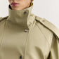 Italian cotton parka with a removable vest
