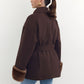 Parka with natural fur trim Como