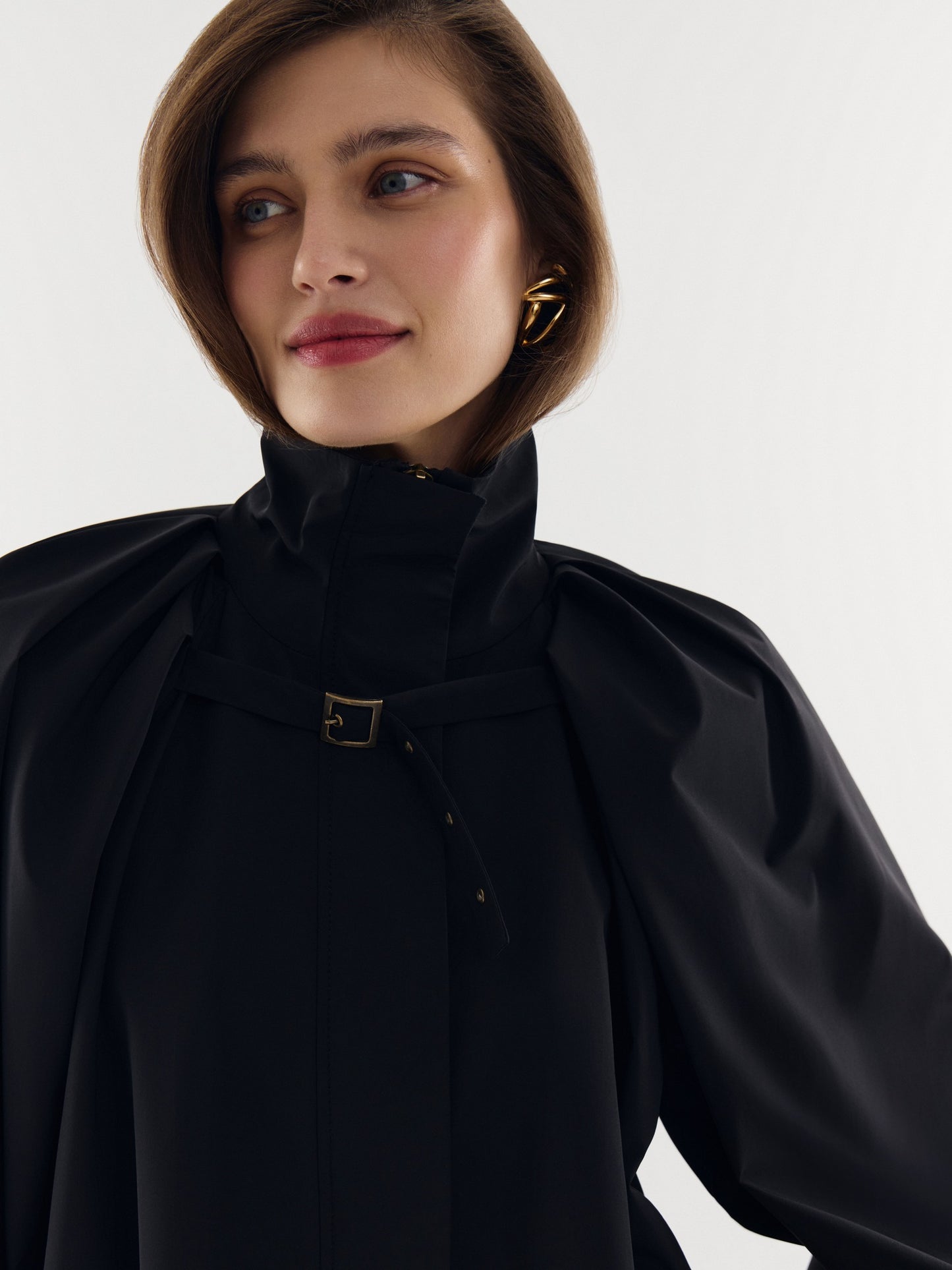 Nude Story x Goucha Voluminous Nylon Bomber