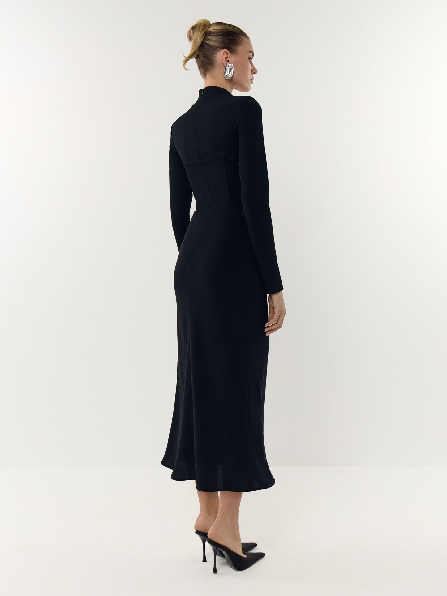 Gamble Corset Dress in Italian Chiffon