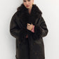 Double-sided fur coat made of Tigrado