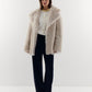 Double-sided fur coat made of Tigrado