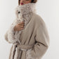 Double-sided fur coat made of Tigrado