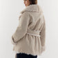 Double-sided fur coat made of Tigrado
