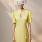 Yellow Jade maxi dress
