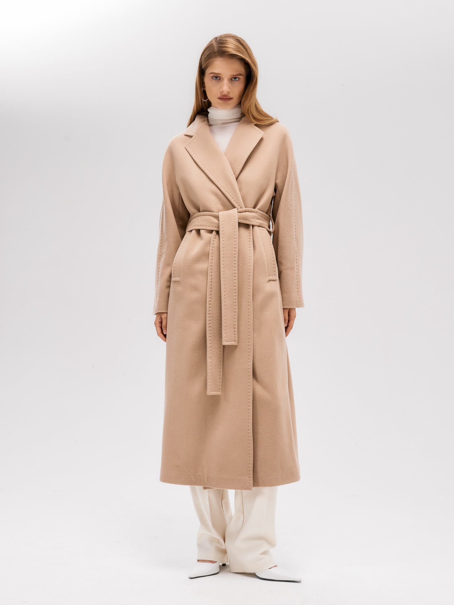 Nude hot sale wrap coat